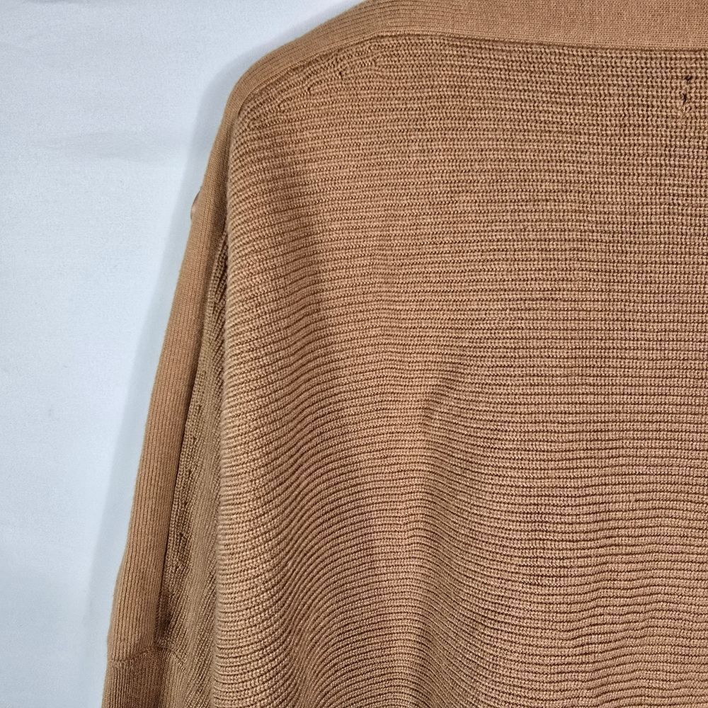 Simply Vera Vera Wang Tan Button-Accent Sweater Size Xxl - Picture 9 of 10